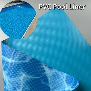 Bâche de piscine en PVC vinyle 1000D haute durabilité, sur mesure, anti-âge et imperméable - Product Image 1