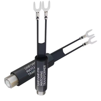 Prise femelle d'antenne 9,5 mm avec noyau magnétique, connecteur d'impédance ohmique pour alimentation TV 75OHM-300OHM