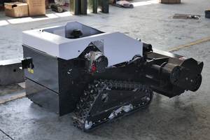 <span class=keywords><strong>Robot</strong></span> Tagliaerba Intelligente Telecomandato per Tutti i Terreni, Velocità 4KM/H, Altezza di Taglio 200MM - Product Image 3