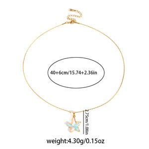 <span class=keywords><strong>Collana</strong></span> MW Boho in Acciaio Inossidabile Placcato Oro 18K - <span class=keywords><strong>Stella</strong></span> <span class=keywords><strong>Marina</strong></span> Smaltata, Conchiglia e Perla, Antiossidante, Ipoallergenica - Product Image 6