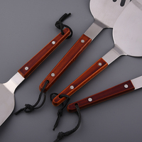 Spatule de cuisine en acier inoxydable, directement de l'usine, pour cuisine occidentale, pizza, couteau, spatule à pression pour pâtisserie, outils pour crêpes brutes