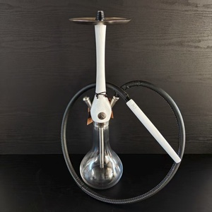 Venta al por mayor de fábrica: Narguile <span class=keywords><strong>Wookah</strong></span> de 64 cm, alta calidad, shisha de acero inoxidable y madera, versión original, set de narguile para fumar. - Product Image 3