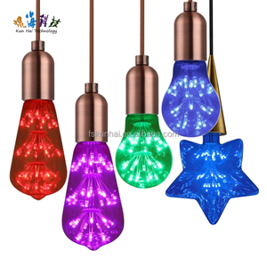 Светодиодная лампа звездного неба, с рисунком из маленьких звёзд A80 J80 J90 BT125 S140 G150 Ретро Эдисон светодиодные лампы KH-AJBSG мтикс - Product Image 1