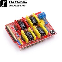 Nouvelle carte d'extension de pilote A4988 CNC Shield V4/V3 pour machine de gravure / imprimante 3D / kit DIY Arduino