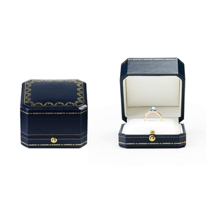 European Luxury Octagonal Retro <b>Ring</b> <b>Box</b>, Special Paper High-end Jewelry Packaging <b>Box</b>, Necklace Pendant Bracelet,long Chain <b>Box</b> - Product Image 1