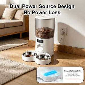 Nouveauté : <span class=keywords><strong>Distributeur</strong></span> automatique <span class=keywords><strong>de</strong></span> <span class=keywords><strong>nourriture</strong></span> pour chat intelligent WiFi avec caméra, 5L, durable, moderne, contrôlable par application - Product Image 2