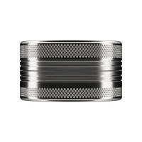 Bon marché Poche Aluminium 40MM 2 Pièces Logo Personnalisé Accessoires pour Fumeurs Moulin à Épices Manuel en Métal Broyeur de Feuilles de Tabac