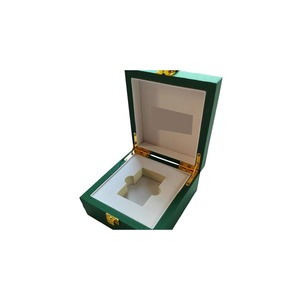 Boîte d'emballage de luxe personnalisée en bois vert avec logo pour briquet <span class=keywords><strong>Zippo</strong></span>, idéale pour briquet vintage miniature à kérosène Zorro - Product Image 3