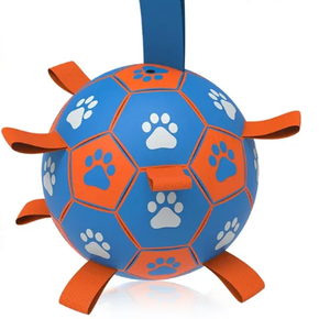 Bola Sepak Bola anjing memakai perban untuk anjing sedang dan besar bola mainan anjing tahan lama tahan gigitan mainan anjing - Product Image 3