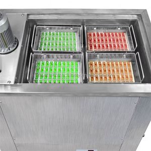 Máquina Profesional Comercial de 4 Moldes para Helados, Leche, Chocolate y Crema, de Acero Inoxidable, para Hacer Paletas y Barras de Helado - Product Image 3