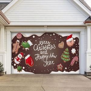 Nuevo Diseño de Decoraciones Impermeables para Puerta, Impresión Digital en Poliéster, Letrero de Bienvenida para Exteriores, Feliz Pascua, para Puerta de Garaje - Product Image 5