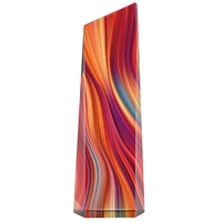Trofeo de Cristal Transparente Grabado Personalizado, Premio Grande de Honor para Fútbol, Baloncesto, Deportes, Fútbol Americano, Competiciones Deportivas