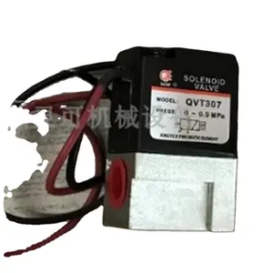 Válvula electromagnética Original, modelo solenoide SQW QVT307, 0-0.9Mpa