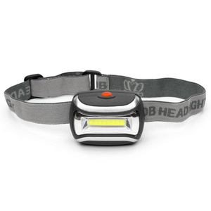 Lampe frontale Cob 800 lumens 3W LED portable à piles, lumière blanche pour le camping et les situations d'urgence - Product Image 1