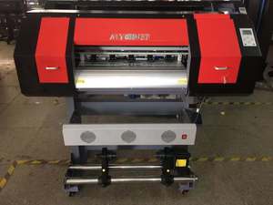 Độ Chính Xác Cao 60Cm <span class=keywords><strong>Mini</strong></span> Kỹ Thuật Số Máy In Phun 2 Chân Sinh <span class=keywords><strong>Th</strong></span>ái Dung Môi Roll-to-Roll <span class=keywords><strong>Plotter</strong></span> Xp600 Đầu In Cho Da In Ấn - Product Image 2