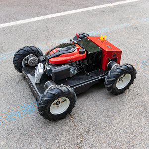 Tondeuse robotisée télécommandée à chenilles/quatre roues motrices, portée de 680 m, mini robot pour jardin, moteur haute puissance - Product Image 1