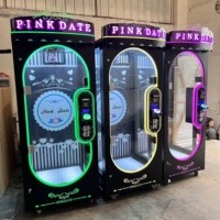 Machine à ciseaux à monnayeur Pink Date Cut pour centre d'attractions, jeu d'arcade à prix à gagner, rendement élevé (ROI)