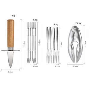 10-חתיכות כלי פירות ים סט סרטנים מאלומיניום מזלגות הסכין צדפות סרטנים סרטנים סרטנים סרטנים סרטנים סרטנים סרטנים סרטנים סרטנים - Product Image 3