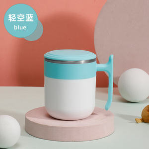 Taza Magnética de Acero Inoxidable de Doble Pared con Asa Práctica, Funcional, Creativa, de Grado Alimenticio, en Oferta - Product Image 3