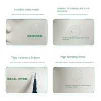 Patchs anti-boutons transparents hydrocolloïdes, emballés individuellement, 18 pièces, anti-poussière, invisibles, compatibles maquillage, pour le marché international