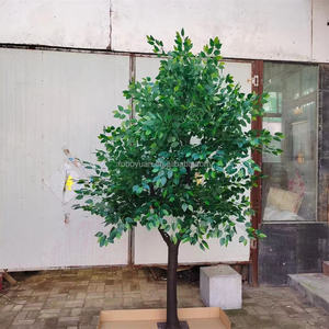 E-Arbres à feuilles <span class=keywords><strong>de</strong></span> banian artificielles décoratives pour l'extérieur grands arbres <span class=keywords><strong>de</strong></span> banian artificiels bonsaï faux plante <span class=keywords><strong>de</strong></span> ficus vert - Product Image 3