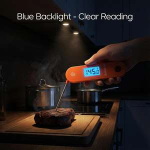 Termômetros Internos para Uso Doméstico Termômetro <span class=keywords><strong>Digital</strong></span> Flexível com Botão de Toque Fácil para Verificação de Temperatura de Alimentos Líquidos Óleo Leite - Product Image 6