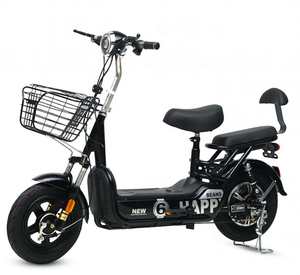 Mini-moto/vélo électrique professionnel pour adultes, fabriqué en Chine, avec pédales, moteur à moyeu arrière, batterie au plomb-acide, modèle Happy électronique - Product Image 6