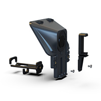 Téléprompteurs Lilliput pour smartphone, kit de téléprompteur portable de 11 pouces avec télécommande et application pour l'enregistrement vidéo grand angle