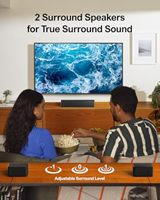 Barre de son 5.1 de style identique avec Dolby Atmos, 410W, haut-parleur stéréo surround pour système TV et home cinéma - Vente en gros