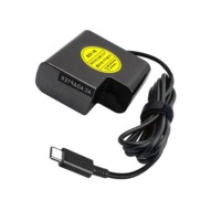 Chargeur USB-C 65W pour ordinateur portable, adaptateur d'alimentation 20V 3.25A compatible avec les ordinateurs portables, charge rapide et sûre, remplacement