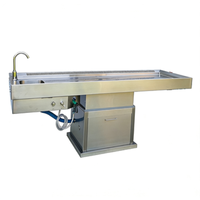 Table d'Autopsie Moderne en Acier Inoxydable, Banc de Dissection en Acier Inoxydable, Table d'Autopsie pour Laboratoire d'Anatomie - Vente Chaude