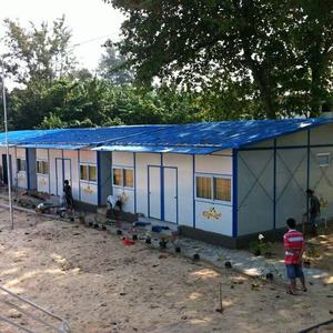 <span class=keywords><strong>Maison</strong></span> préfabriquée modulaire de type <span class=keywords><strong>K</strong></span> pour camp de travail, dortoir temporaire, bureau en structure métallique à panneaux sandwich - Product Image 5
