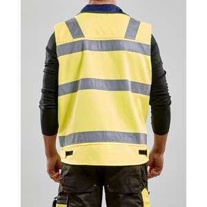 BLAKLADER - 8505180433894XL Chaleco Hi-Vis Amarillo/Azul marino-EAN 7330509845073 ROPA DE TRABAJO DE LA HI-VIS - Product Image 3