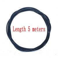 Kit de Cable de Acelerador DIY de 5 Metros con Boquillas, Terminales de Neopreno y Ajustador Central