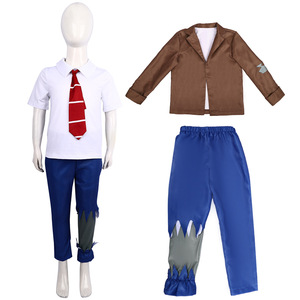 Costume de cosplay Plants Vs Zombies pour enfants, tenue de jeu de rôle pour fête d'Halloween, performance d'anime - Product Image 4
