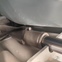 Mélangeur vertical intensif en acier inoxydable à grande vitesse 5L avec moteur à fréquence variable pour poudre détergente et extrait de levure