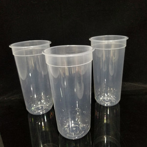 Gobelets en <span class=keywords><strong>plastique</strong></span> PP rigide jetables en forme de U pour thé au lait Boba, 24 oz, à paroi simple, Chunmei, prix d'usine, <span class=keywords><strong>pas</strong></span> <span class=keywords><strong>cher</strong></span> - Product Image 5
