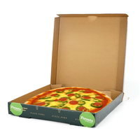 Cajas de Cartón Ecológicas Personalizadas, Caja Triple para Pizza
