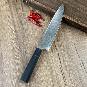Cuchillo de Cocina Pequeño de Acero Damasco VG10, Cuchillo de Cocina Japonés para Cortar Carne de Res, Cuchillo Afilado para Cocinar - Product Image 3