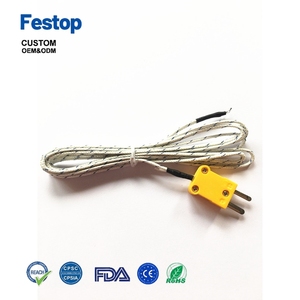 Câble isolé minéralisé, sonde simple de type K, <span class=keywords><strong>thermocouple</strong></span> avec prise - Product Image 3