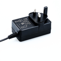 Adaptateur secteur mural AC/DC 5V 5A, 12V 3A, 12V 4A, 24V 1.5A, 24V 2A, 36W, 48W, homologué CE GS PSE KC