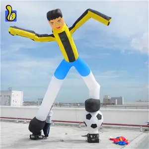<span class=keywords><strong>Marionnette</strong></span> <span class=keywords><strong>géante</strong></span> à deux pattes, joueur de football, danseur gonflable pour événement - Product Image 1