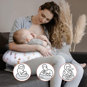 Almohada de Reflujo para Bebés, Alivio de Cólicos y Gases, Tapete para Tiempo Boca Abajo, Soporte para Cuello, Hombros y Cuerpo Durante la Alimentación - Product Image 4