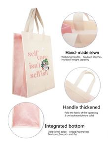 Custom Recyclable Reusable Polypropylene Laminated Shopping Non Woven <b>Bags</b> for Packaging Grocery <b>Gifts</b> Tote <b>Bags</b> With Logo - Product Image 2