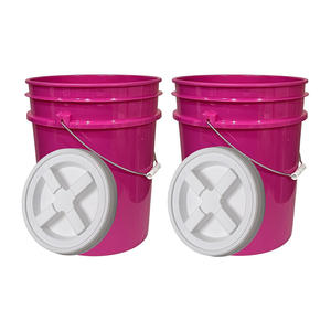3.<span class=keywords><strong>5</strong></span> Galão Heavy Duty Plastic Bucket com selagem apertada Gamma Lid para alimentos a granel e uso de emergência - Product Image 3