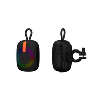 Nouveauté : Haut-parleur portable sans fil étanche BT 5.4 TWS avec support fixe pour vélo, idéal pour la pratique cycliste en extérieur