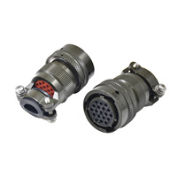 Connecteur à baïonnette série 26482, coque de connecteur à souder, 14 MS3112E 3114E 3116F, fiche et prise industrielles pour l'aérospatiale