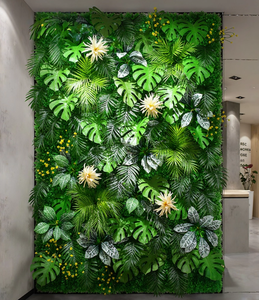 Pannello Decorativo Verde Artificiale per Pareti Esterne, Pianta Artificiale per Muri Verdi - Product Image 2