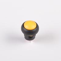 Interrupteur à bouton poussoir étanche à tête ronde TOOWEI pour panneaux de commande d'instrumentation
