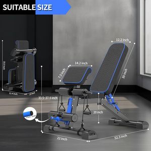 CZFIT - Mancuernas Ajustables 4 en 1 de Acero y Banco de Pesas Plegable, Equipo de Gimnasio para Entrenamiento Físico - Product Image 2